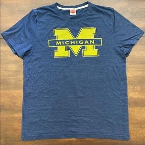 Homage Michigan Wolverines T-Shirt Size Large